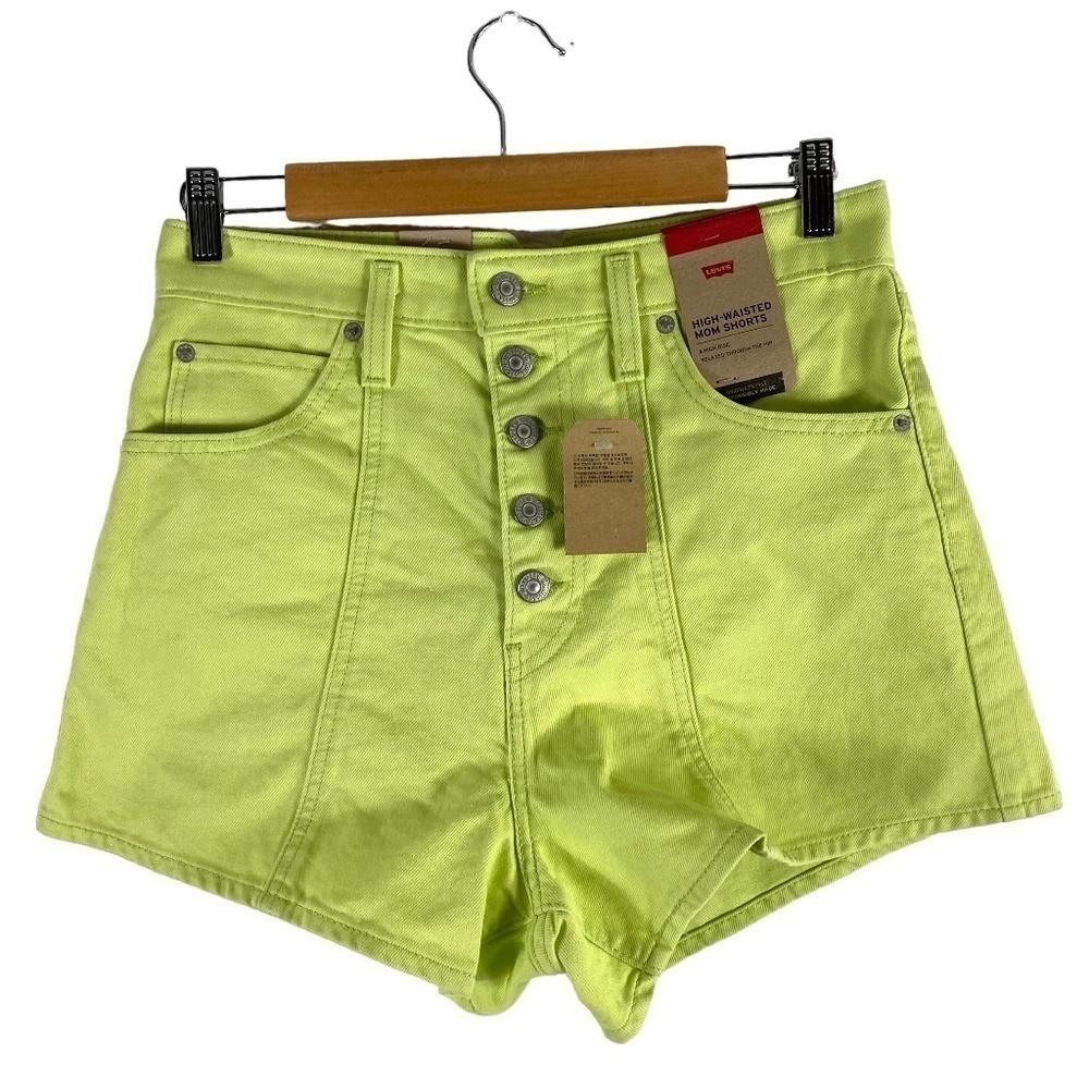 Levi's Notch High Waisted Mom Shorts SZ 29 NEW NWT
